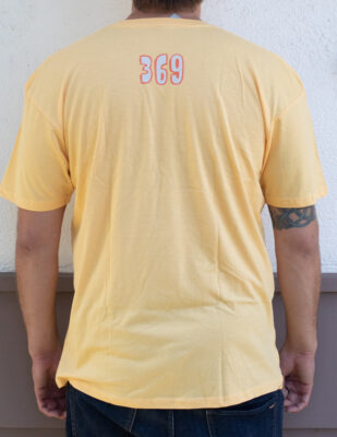 369 Surf Zombie Goofy Yellow T Shirt 