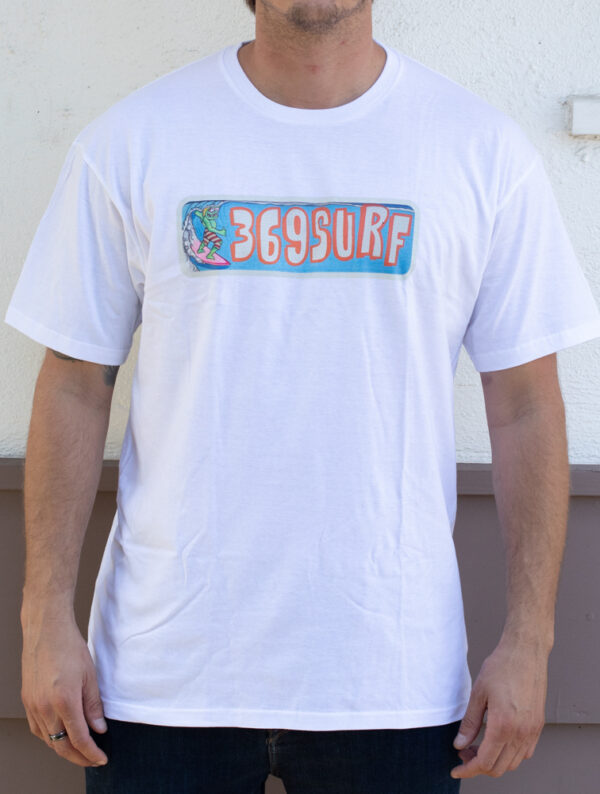 369 Surf Zombie Goofy White T Shirt