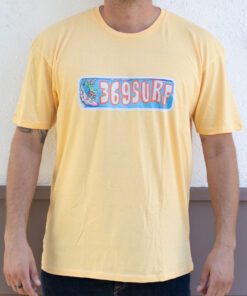369 Surf Zombie Goofy Yellow T Shirt