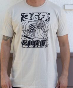 369 Surf Zombie White T Shirt