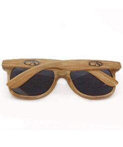 Alternative view of CA Sun Optics Roller Sunglasses Bamboo
