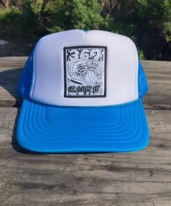 369 SURF Zombie Trucker Patch Hat Turquoise