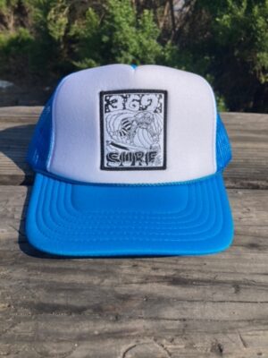 369 SURF Zombie Trucker Patch Hat Turquoise