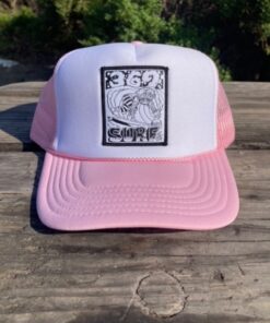 369 SURF Zombie Trucker Patch Hat Pink