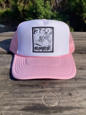 369 SURF Zombie Trucker Patch Hat Pink