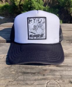 369 SURF Zombie Trucker Patch Hat Black/White