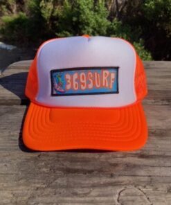 369 SURF GFA Trucker Patch Hat Orange