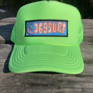 369 surf zombie patch trucker hat