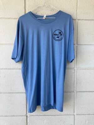 369 Surf Palms T Shirt Blue