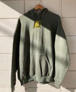 369 SURF Single Fin Hoodie Army Green Size Small