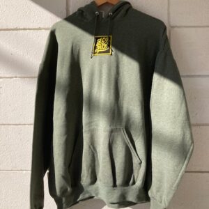 369 SURF Single Fin Hoodie Army Green Size Small