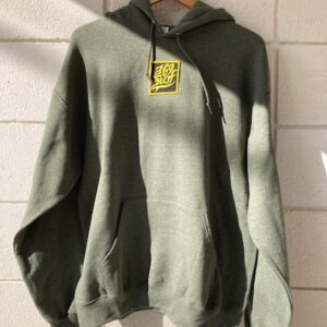 369 SURF Single Fin Hoodie Army Green Size X Large