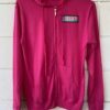 369 SURF GFA Hooded Zip Up Pullover Size Small Pink