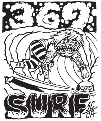 369 SURF SHOP Zombie Patch