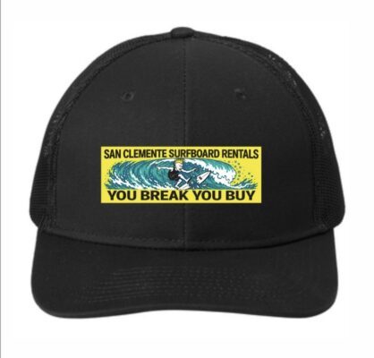 Breakdown Trucker Hat 369 Surf Shop San Clemente, CA