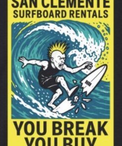 Breakdown Sticker 369 Surf Shop San Clemente, CA