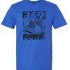 Blue Slasher T Shirt