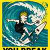 Breakdown Sticker 369 Surf Shop San Clemente