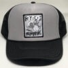 369 Surf Zombie Trucker Hat Black/Grey/White