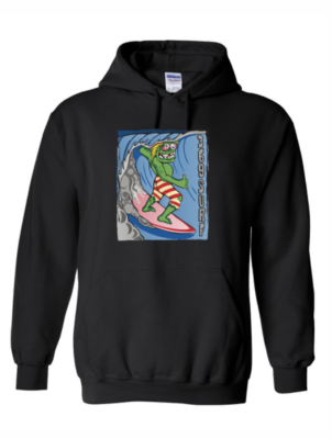 369 Surf Zombie Pullover Hoodie